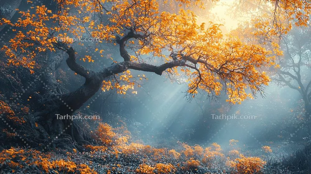 کاغذ دیواری پس‌زمینه طبیعی با کیفیت بالا برای دیدی آرام و خیره‌کننده