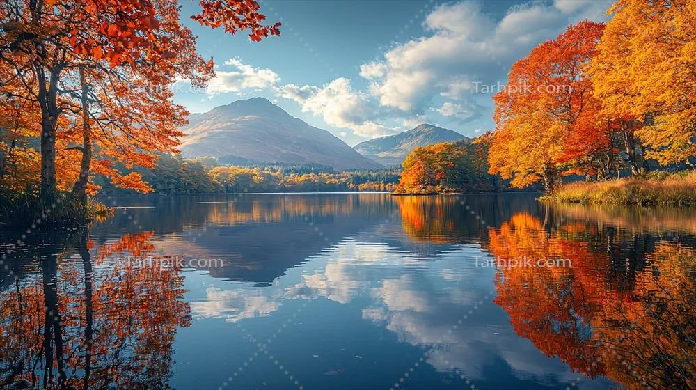 پس زمینه طبیعت با وضوح بالا برای یک چشم انداز آرام و شگفت انگیز