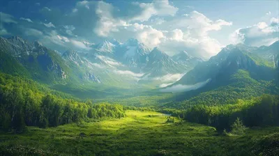 پس‌زمینه‌ طبیعی با وضوح بالا برای نمایی آرام و خیره‌کننده