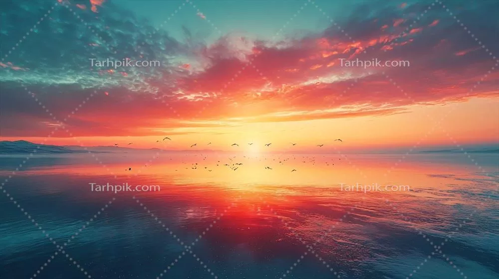 پس‌زمینه طبیعی با وضوح بالا برای مشاهده‌ای آرام و خیره‌کننده