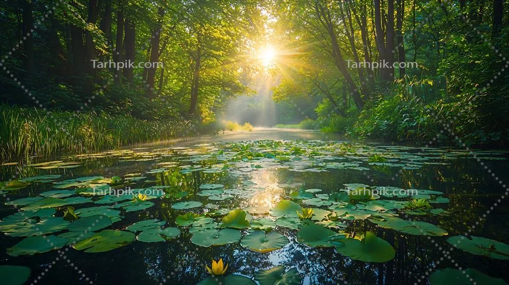 پس‌زمینه طبیعت با وضوح بالا برای نمایی آرام و شگفت‌انگیز