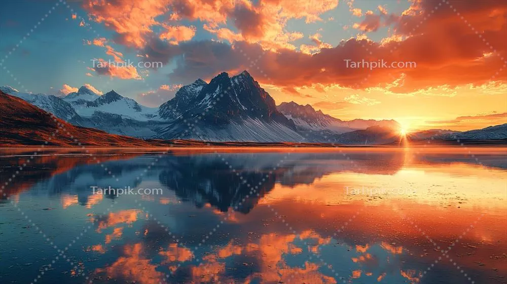 پس‌زمینه طبیعی با وضوح بالا برای مشاهده‌ای آرام و خیره‌کننده