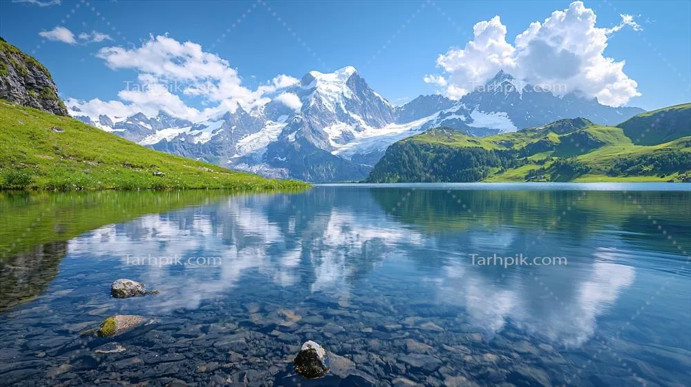 بک‌گراند طبیعت با وضوح بالا برای یک منظره آرام و خیره‌کننده