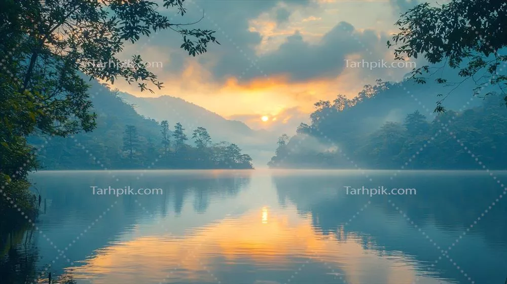 پس‌زمینه طبیعی با وضوح بالا برای مشاهده‌ای آرام و خیره‌کننده