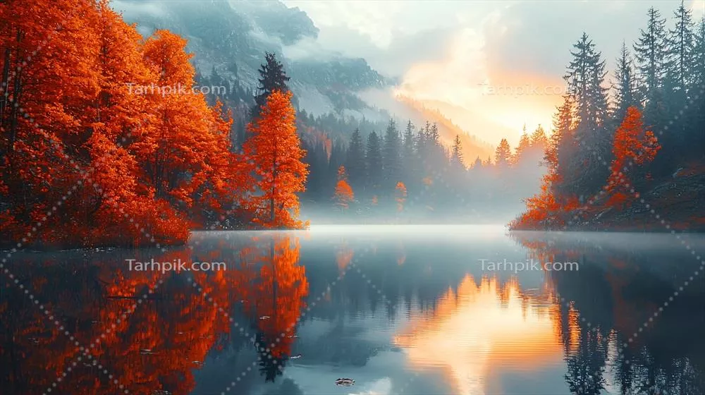 کاغذ دیواری زمینه طبیعت با وضوح بالا برای نمایی آرام و خیره کننده