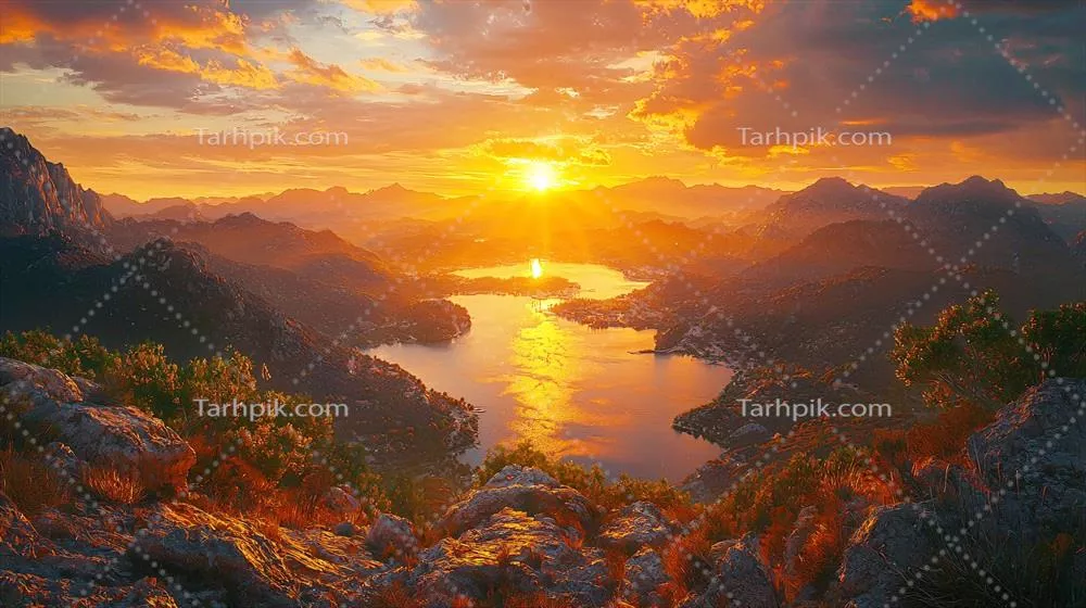 تصویر زمینه با کیفیت بالا از طبیعت برای نمایی آرام و خیره کننده