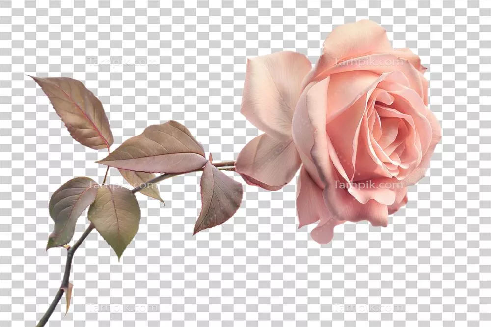 طرح زیبای گلها و برگهای آبرنگی بهصورت قاب برای متن بر روی بکگراند شفاف