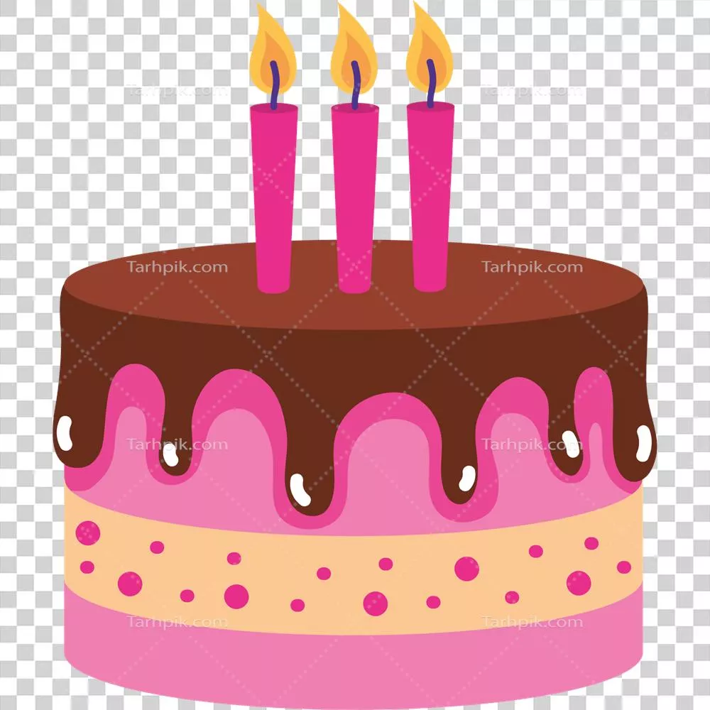 طراحی کیک تولد با شمع های نورانی و شگفت انگیز