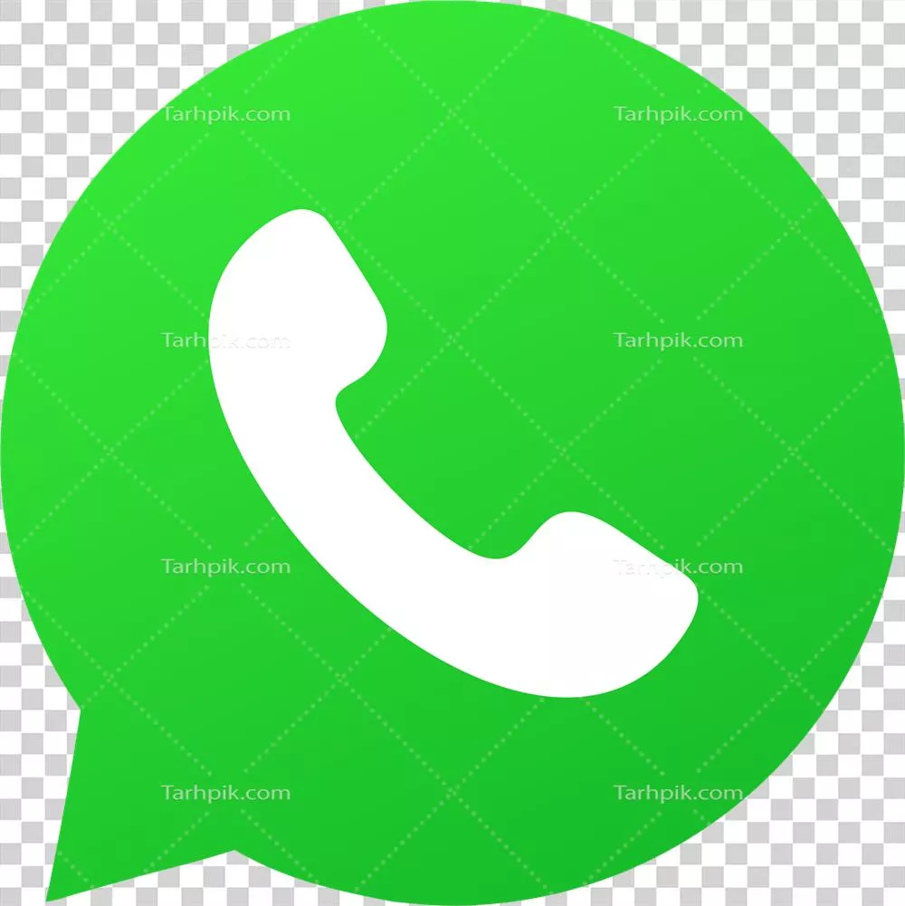 نماد لوگوی واتساپ به عنوان فایل آیکون با طراحی مینیمالیستی