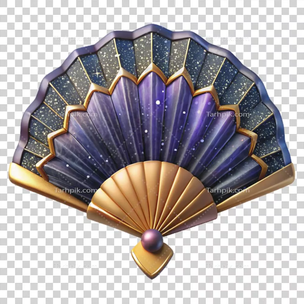 پنکه دستی مینیمالیستی و وینتیج در حالت باز با طراحی شگفتانگیز و حرفهای