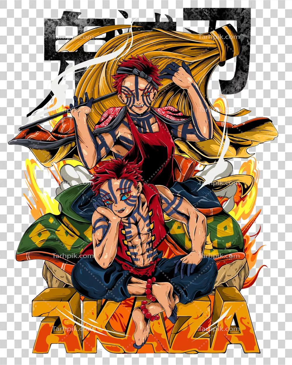 تحلیل شخصیت آکازا در انیمه قاتل شیاطین و ابعاد مختلف آن