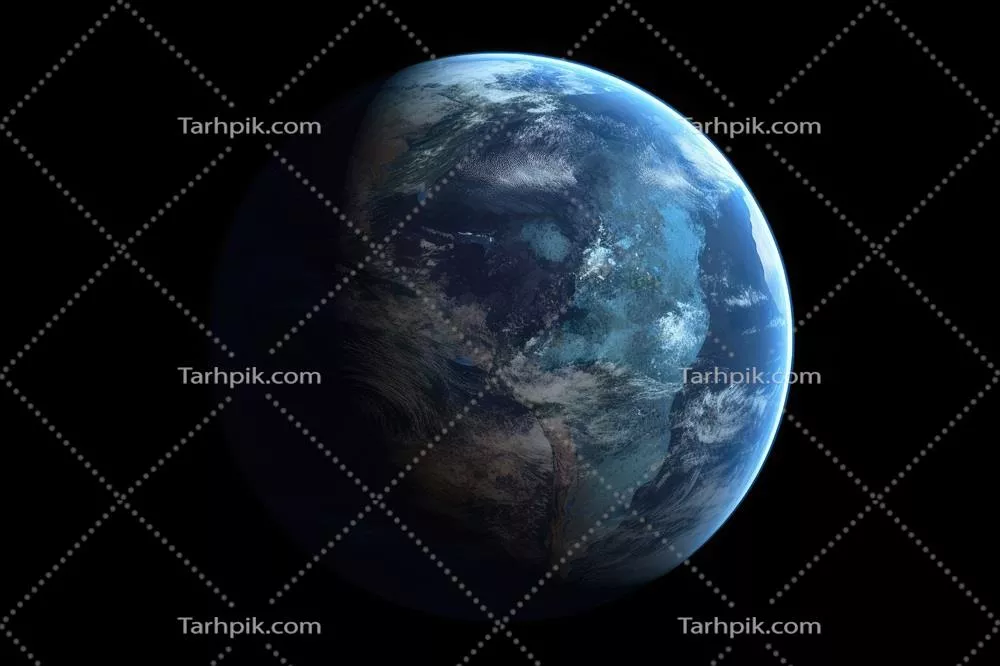 مشاهده یک سیاره ناشناخته از فضا با فناوری هوش مصنوعی تولیدی