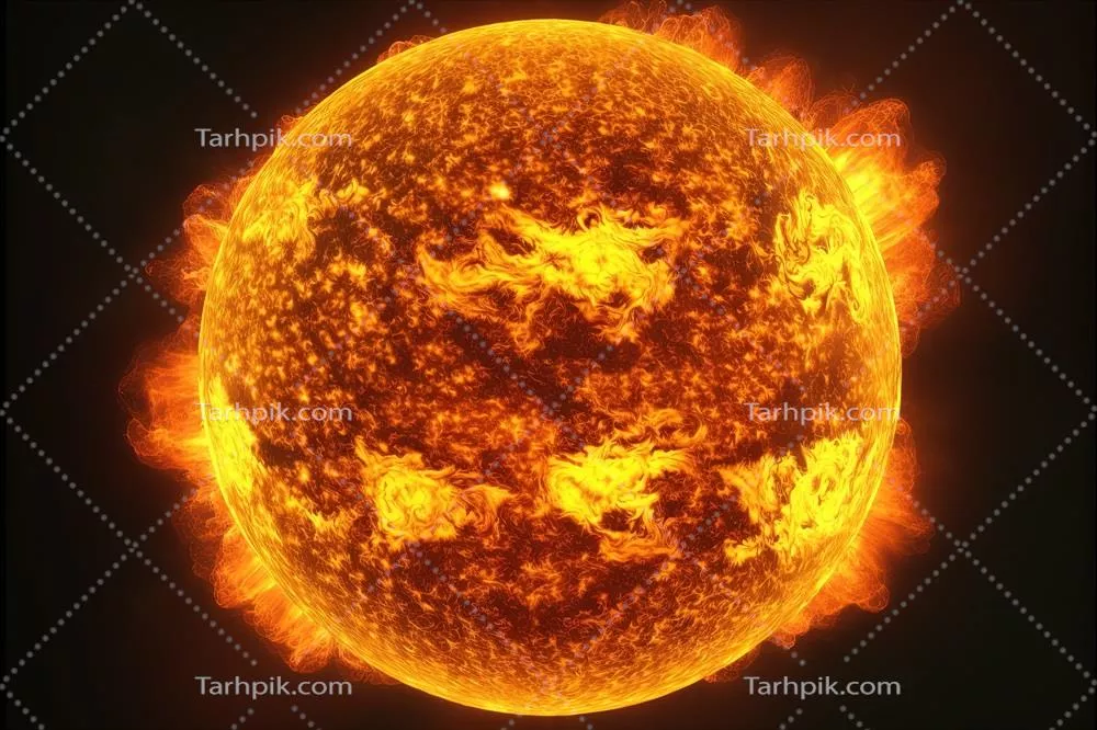 تصویر نزدیک و دقیق از خورشید با استفاده از هوش مصنوعی تولیدی