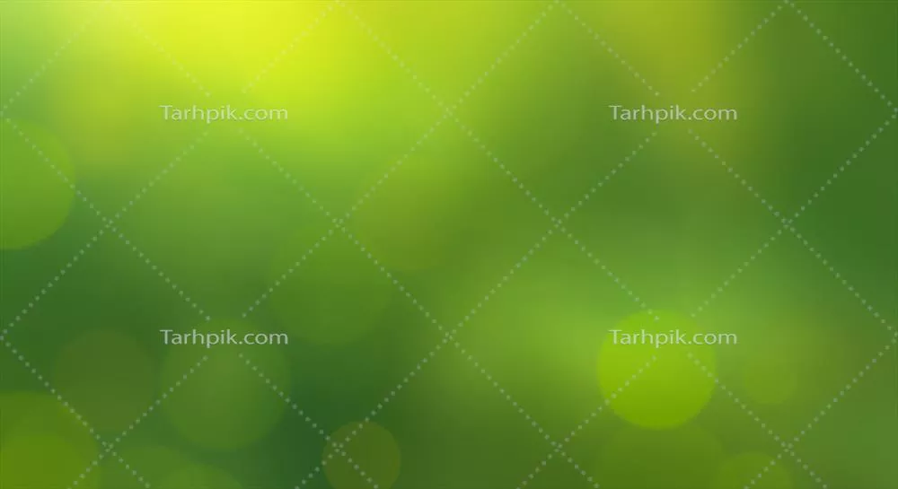 پسزمینه سبز رنگ با افکت بلور و بوکه زیبا و دلنشین