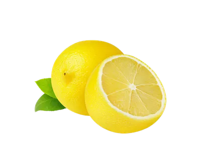 لیمو با پسزمینه شفاف برای طراحی و استفاده در گرافیک