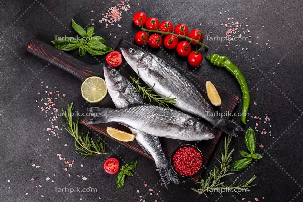 ماهی تازه؛ ماهی سیستم دریایی و مواد لازم برای پخت آن