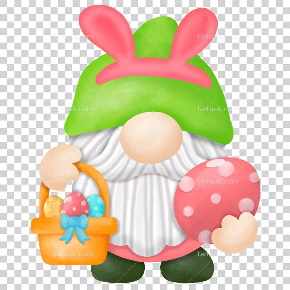 کلیپ آرت آّبی رنگ گوم ها برای عید پاک و نوروز