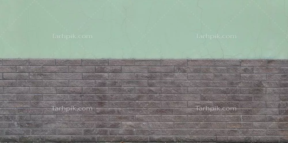 بافت دیوار آجری مدرن با رنگهای کهنه و بافت سنگ حایی