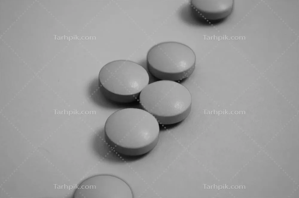 داروهای سیاه و سفید دایره ای برای درمان بیماری ها و نابودی میکروب ها