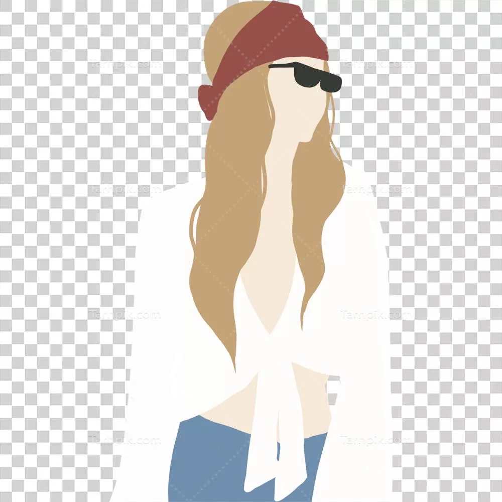 عکس های گرافیکی زنانه برای استفاده در طراحی های مختلف