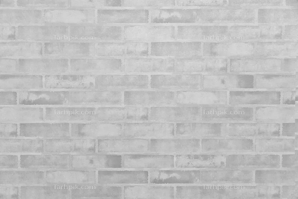پسزمینه دیوار آجری سفید با بافت گرانج و نامنظم