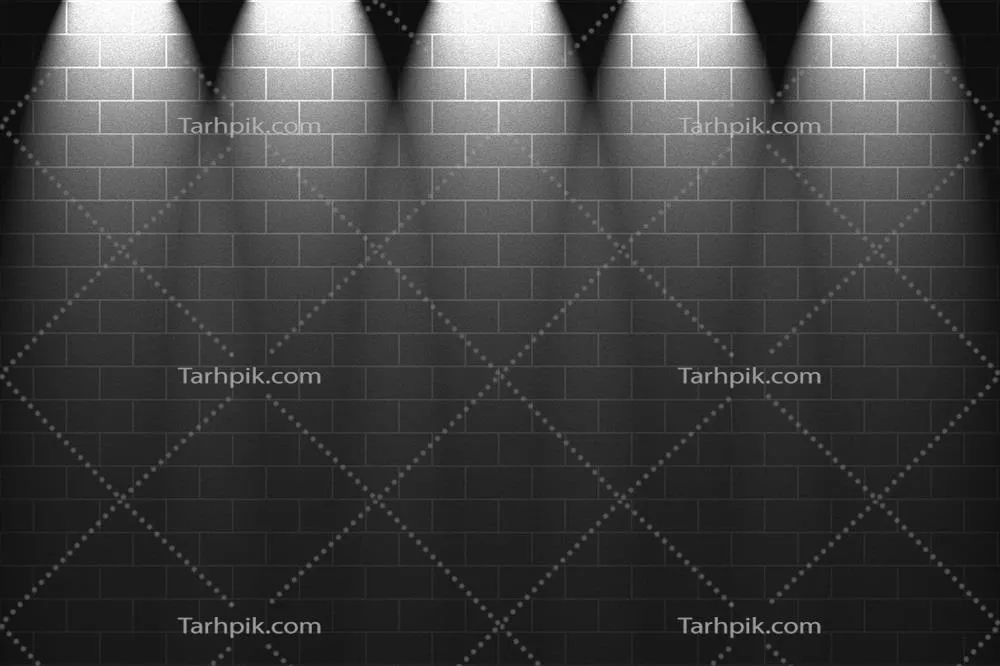 رقیق شدن نور بر روی دیوار خاکستری در فضای دلانگیز