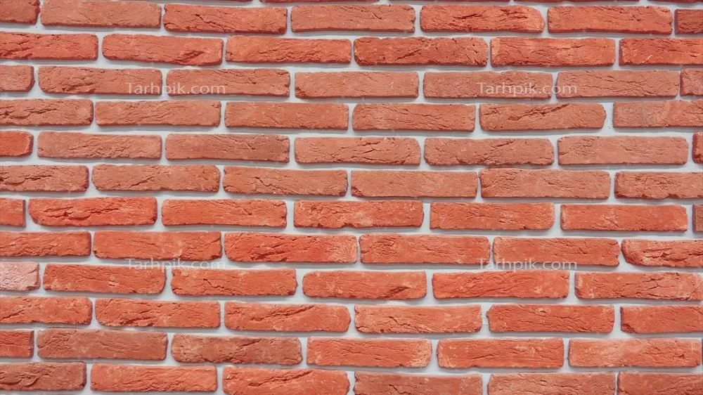 متن بافت دیوار آجری قرمز - الگوی زیبا برای طراحی و دکوراسیون