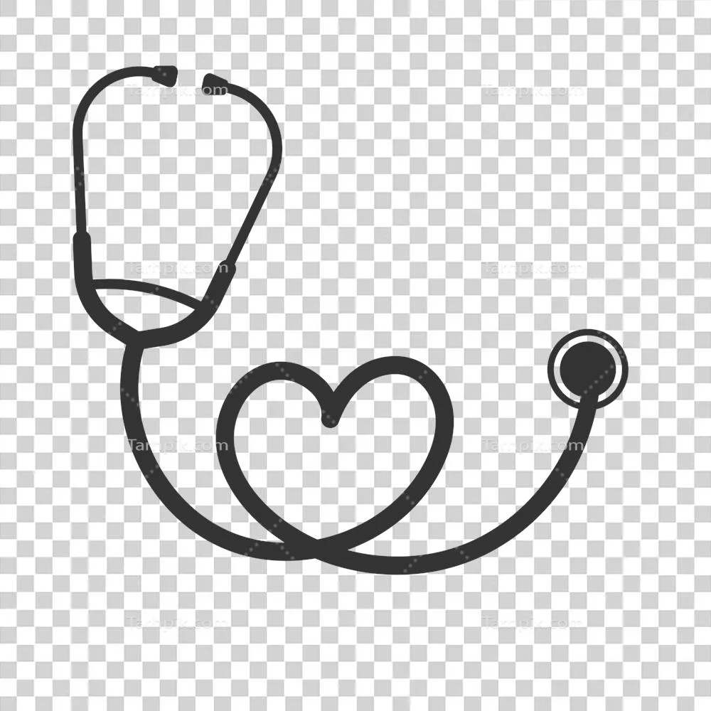 استتوسکوپ پزشکی پرستار و پزشک برای معاینه بدن بیمار