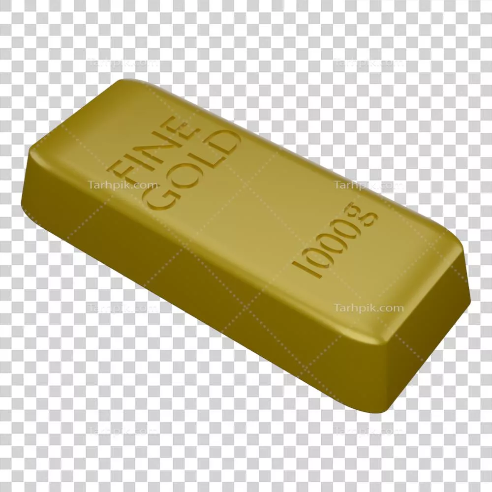 تصویرسازی سه‌بعدی از سکه‌ها و شمش‌های طلا در زمینه‌ای جذاب