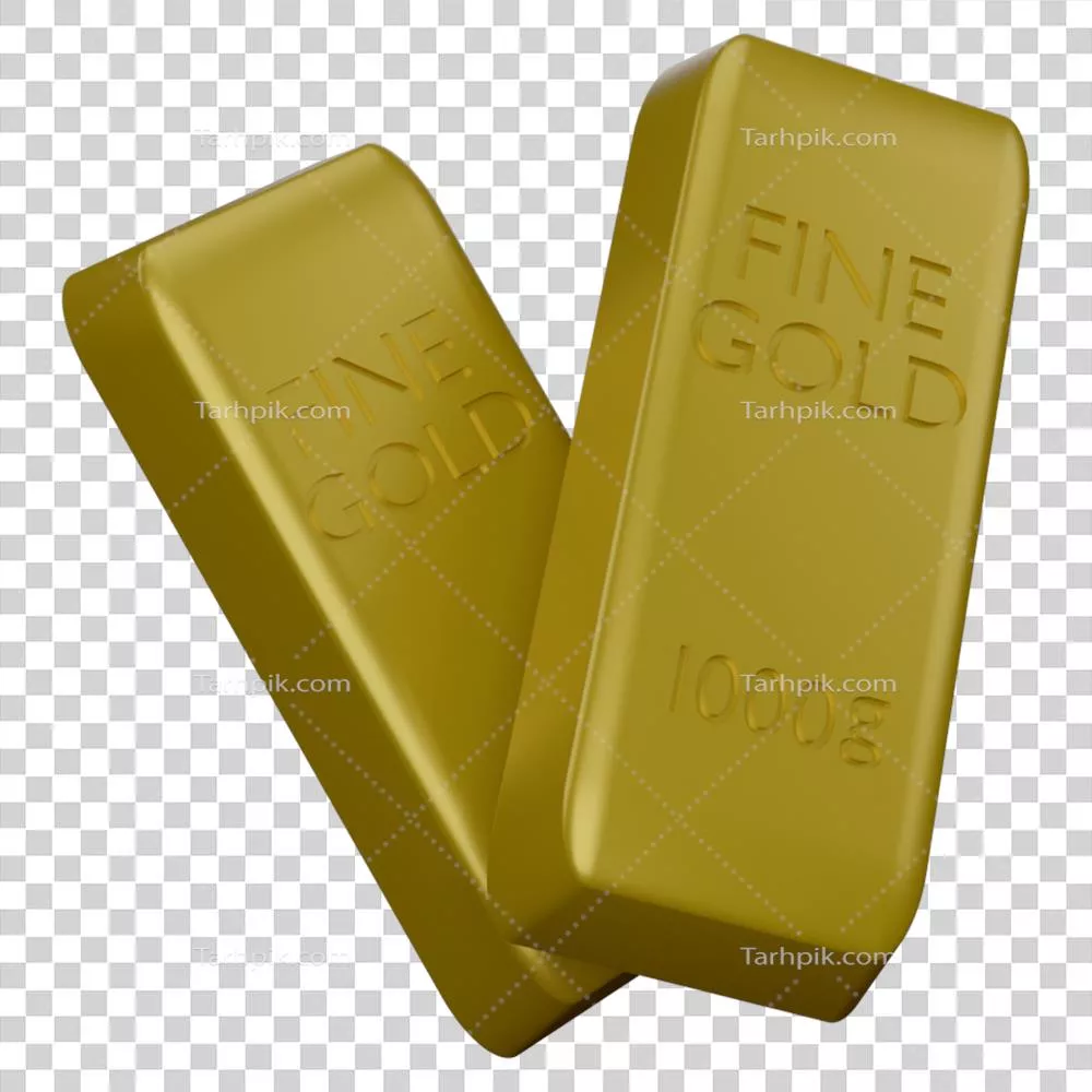 تصویر سه بعدی از سکه ها و نوارهای طلا در فضای مجازی