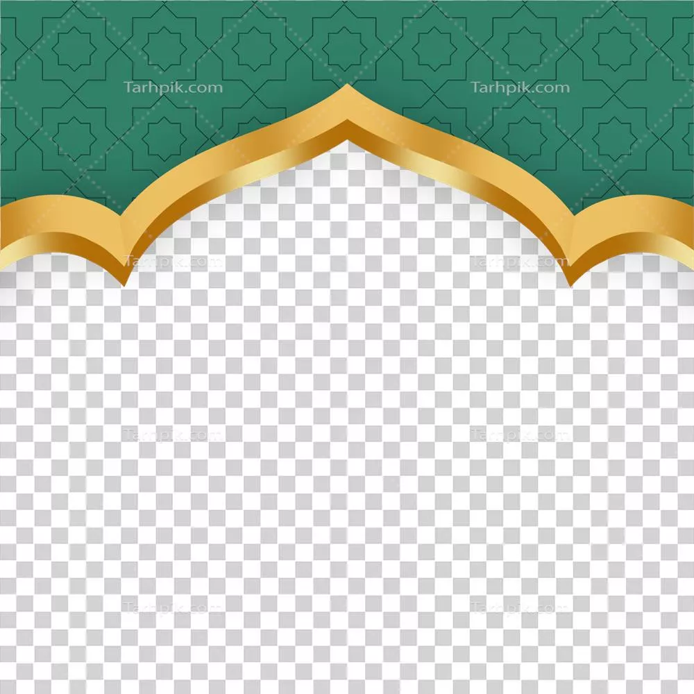 حاشیه طلایی اسلامی: زیبایی و هنر در طراحی مرزهای سنتی