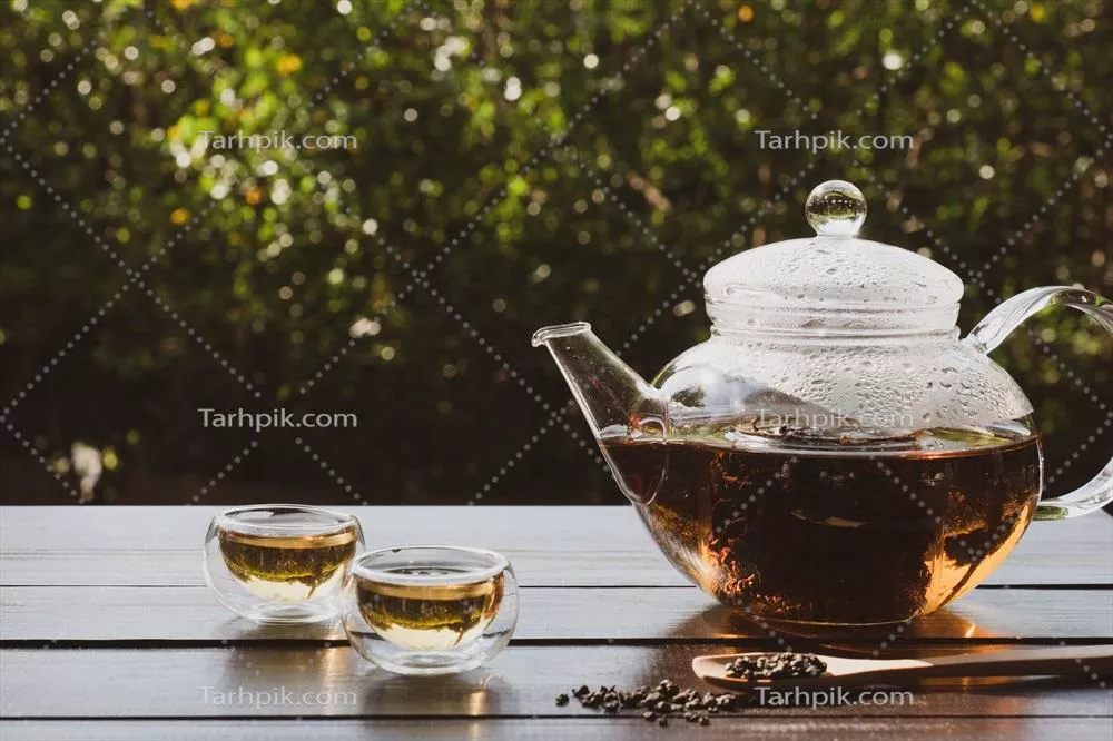 خدمات چای داغ چینی در باغ: تجربه‌ای دلپذیر در فضای باز