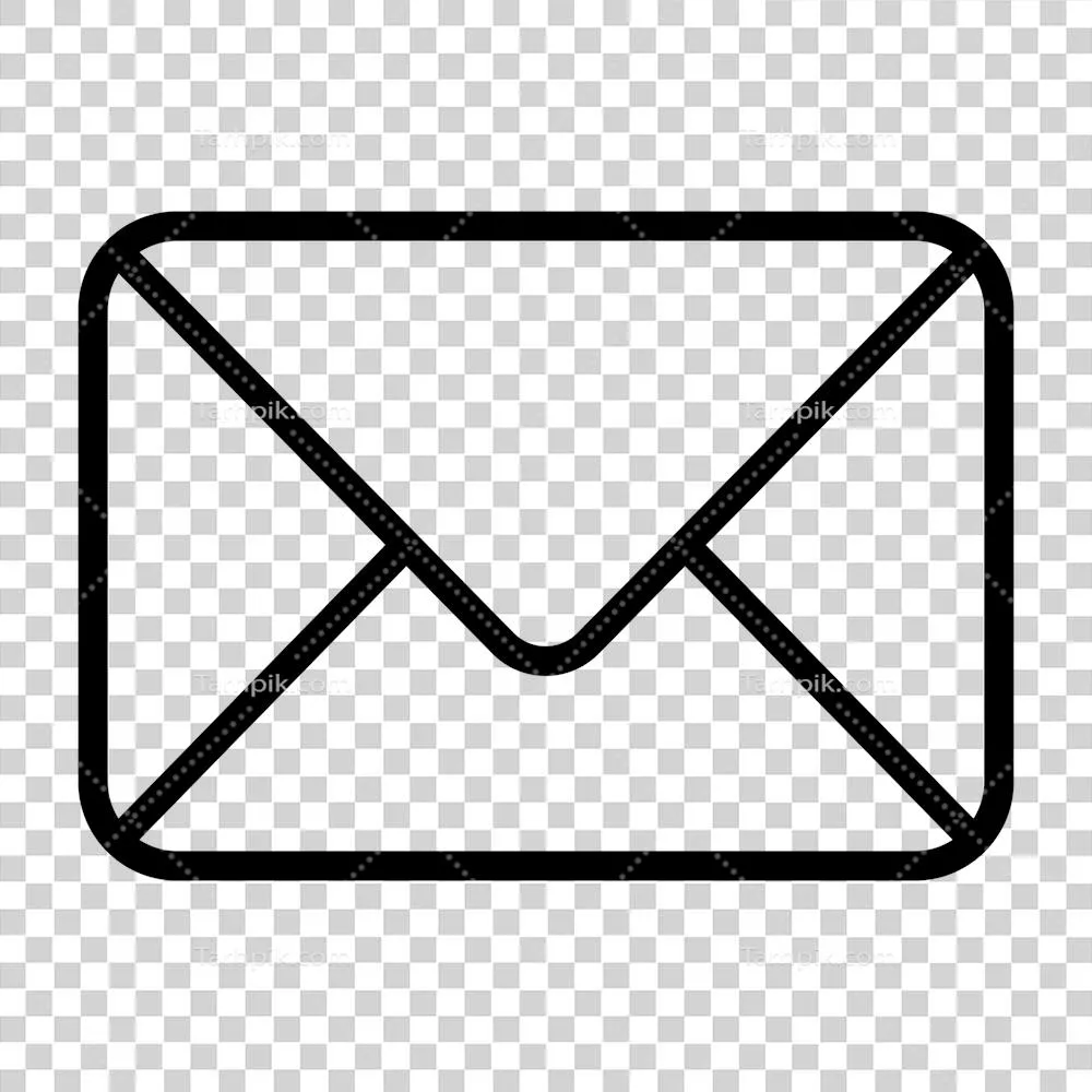 آیکون خط ایمیل - طراحی شده برای نمایه سازی ارتباطات الکترونیکی