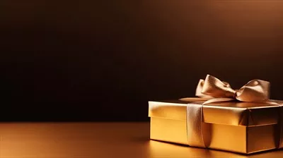 طرح پس‌زمینه تعطیلات با تصویر جعبه هدیه - طراحی تولیدی با هوش مصنوعی