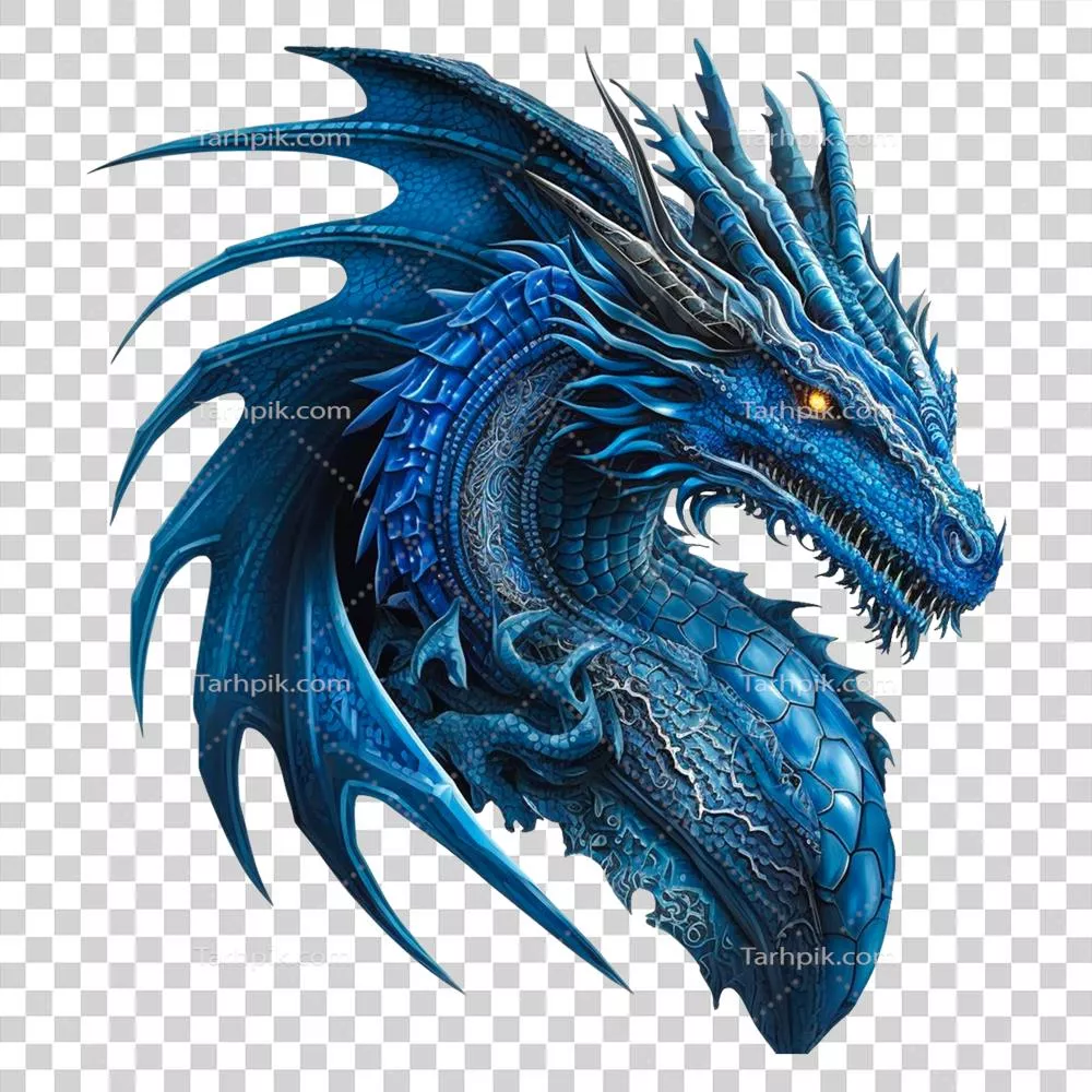 تصویری از اژدهای شگفتانگیز تولید شده با هوش مصنوعی برای استفاده در استوک