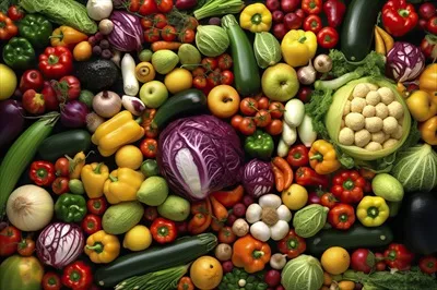 بنر ایجاد شده از سبزیجات با استفاده از هوش مصنوعی نسل آینده