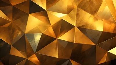 پسزمینه انتزاعی طلایی تولید شده با هوش مصنوعی