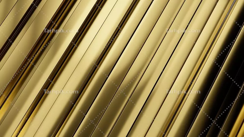 انیمیشن برنده جوایز با تم سیاه و طلایی لوکس برای جشنواره ای مجلل و باشکوه