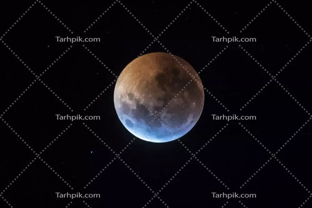 خون ماه گرفتگی که در 21 ژانویه 2019 از لا پامپا آرژانتین دیده شد