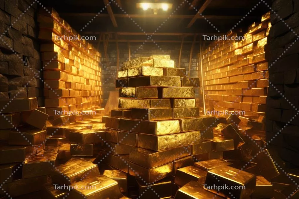 تولید هوش مصنوعی: انباشت طلا در خزانه با طراحی بینظیر و مدرن