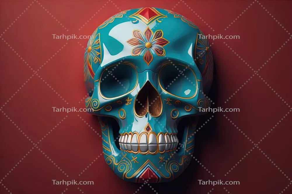 درباره روز مردگان و هنر طراحی جمجمه‌های قندی مکزیکی با استفاده از هوش مصنوعی