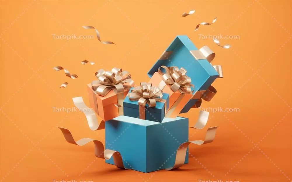 باز کردن جعبه هدیه: شبیه‌سازی سه‌بعدی برای جشن‌ها و مراسم خاص