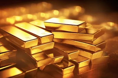 تودهای از سکههای طلا و آجرهای طلا، ثروتی بینظیر را به تصویر میکشد