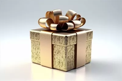 جعبه هدیه کریسمس با طراحی سه بعدی جذاب و شگفت انگیز