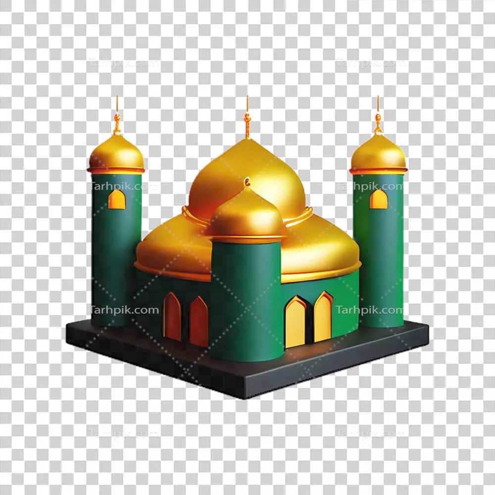 تصویر سه بعدی منحصر به فرد زیارت کربلا با طراحی هنری و خاص