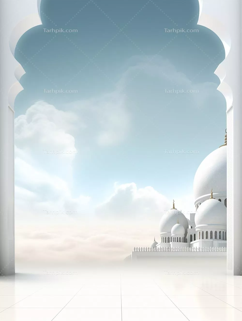 طراحی پست اجتماعی ماه رمضان: جشنواره اسلامی و سنتی با استفاده از هوش مصنوعی