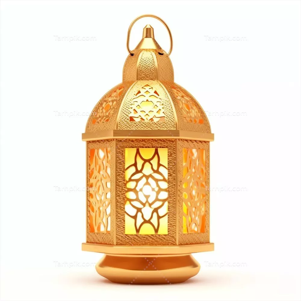 تبریک عید فطر و رمضان کریم با تصاویری از فانوس اسلامی و مسجد