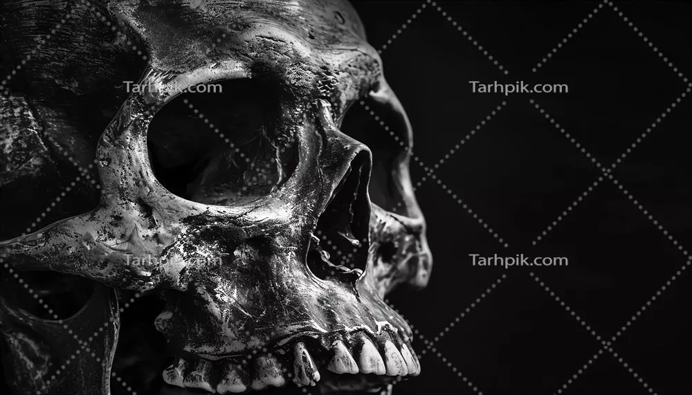 پس‌زمینه مشکی تولید شده با هوش مصنوعی با قطرات آب بر روی آن