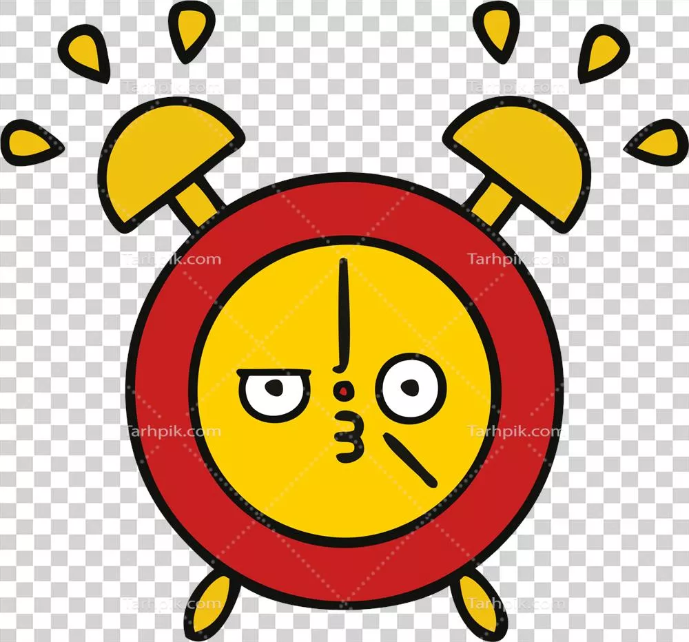 ساعت زنگ دار کارتون بامزه برای کودکان و دکوراسیون اتاق خواب