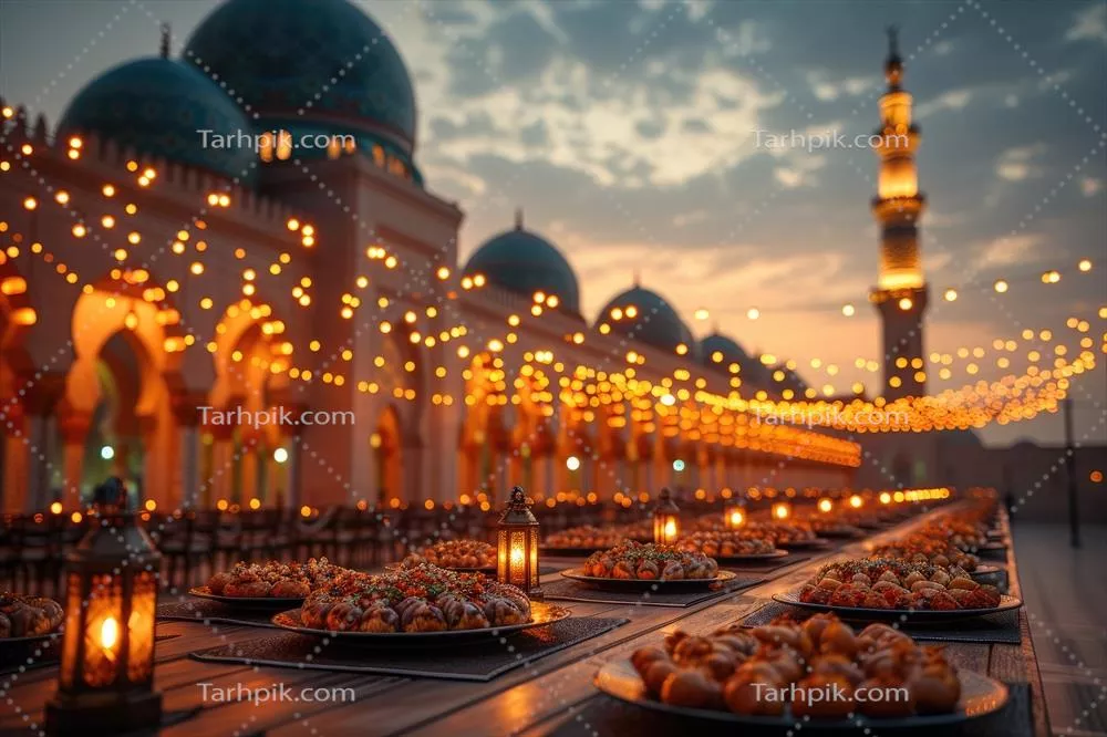 غذاهای متنوع افطار رمضان با استفاده از تکنولوژی هوش مصنوعی